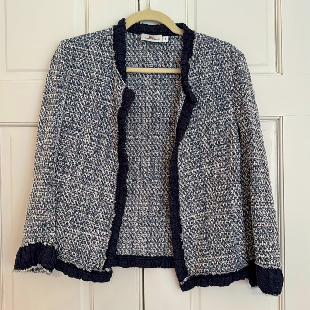 Vineyard Vines Tweed Lady Jacket Blazer